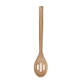 KitchenAid Tools Maple Wood Slotted Spoon 32cm