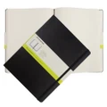 Moleskine Classic Hard Cover Plain Notebook X-Large Black