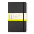 Moleskine Classic Plain Notebook Set Soft Cover Black Large 2pce