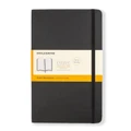 Moleskine Classic Ruled Notebook Set Soft Cover Black Large 2pce