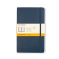 Moleskine Classic Ruled Notebook Set Soft Cover Large Sapphire Blue 2pce