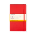Moleskine Classic Ruled Notebook Set Soft Cover Scarlet Red Large 2pce