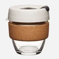 Keepcup Brew Reusable Glass Coffee Cup Cork Filter 227ml