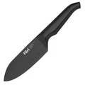 Furi Limited Edition East/West Santoku Knife Jet Black 13cm