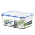 Glasslock Duo Tempered Glass Food Container 1L