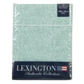 Lexington Paisley Cotton Flat Sheet King Green