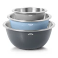 OXO Insulated Mixing Bowl Set Stainless Steel 3pce