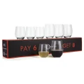 Riedel O Series Cabernet & Chardonnay Pay for 6 Get 8 Pack