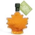 Butternut Mountain Maple Syrup in Glass Leaf Bottle 250ml