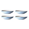 Cornishware Pasta Bowl Set Blue 24cm 4pce