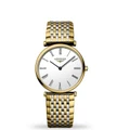 Longines La Grande Classique Quartz Watch w/Yellow PVD 29mm L45122117