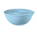 Guzzini Earth Bowl With Lid Medium Powder Blue