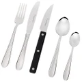 Stanley Rogers Albany Cutlery Black Set 60pce