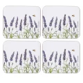 Ashdene Lavender Fields Collection Coaster Set 4pce