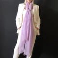 Cashmere Luxe Cloud Cashmere Handloom Wrap Lavender