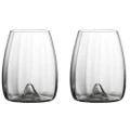 Waterford Elegance Optic Stemless Crystal Wine Set 2pce