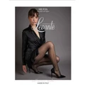 Levante Silvia Sheer Houndstooth Tights Nero/Black Small/Medium