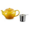 Le Creuset Stoneware Teapot With S/S Infuser Nectar