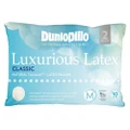 Dunlopillo Luxurious Latex Classic Med. Profile Pillow 2pc