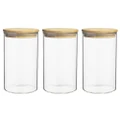 Ecology Pantry Round Canister Set 17.5cm 3pce