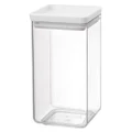 Brabantia Stackable Square Canister Light Grey 1.6L