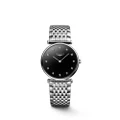 Longines Le Grande Classic Quartz Watch Black Dial w/Diamonds 29mm L45124586