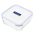 Glasslock Tempered Glass Square Food Container 2.6L