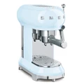 Smeg 50's Retro Espresso Coffee Machine ECF01 Pastel Blue