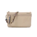 Hedgren Emma Flat Crossbody Bag w/3 Compartments & RFID Safari Beige 0.931L