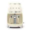 Smeg 50's Retro Drip Filter Coffee Machine DCF02 Cream