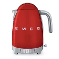 Smeg 50's Variable Temperature Kettle KLF04 Red