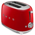 Smeg 50's Retro 2 Slice Toaster TSF01 Red