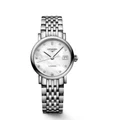 Longines Elegant S.Steel M.O.P Dial Quartz Watch w/Diamonds 25.5mm L43094876