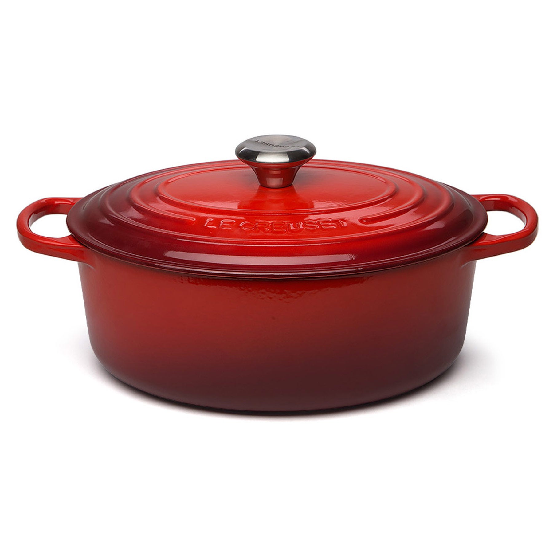 Le Creuset Signature Oval Casserole Cerise 29cm
