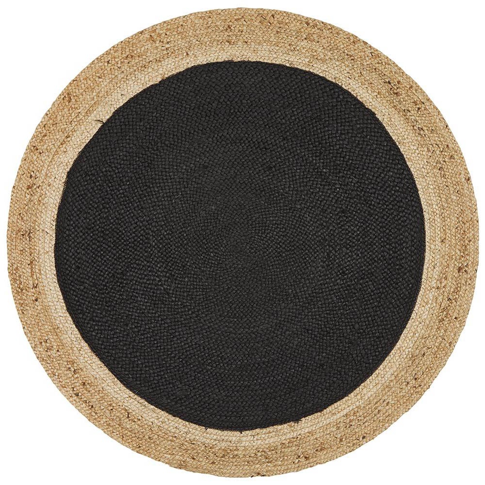 Tapete Rug Atrium Polo Rug Black 200x200cm