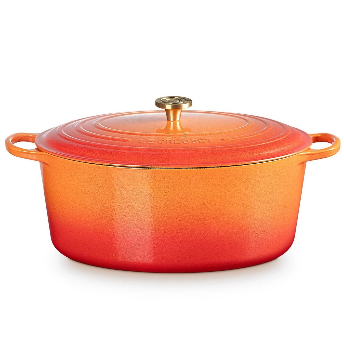 Le Creuset Signature Oval Casserole Flamme Dorée 40cm/13.9L