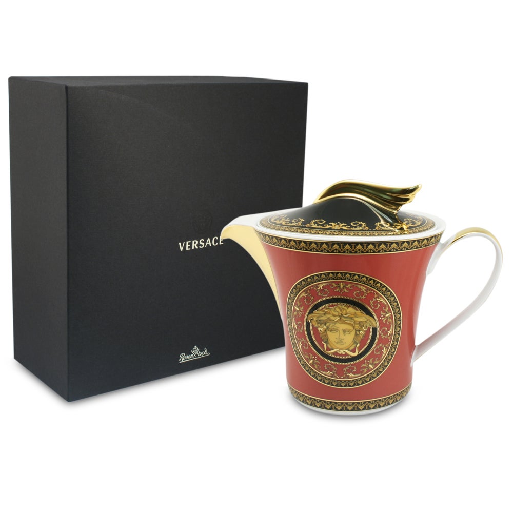 Versace Medusa Red Teapot