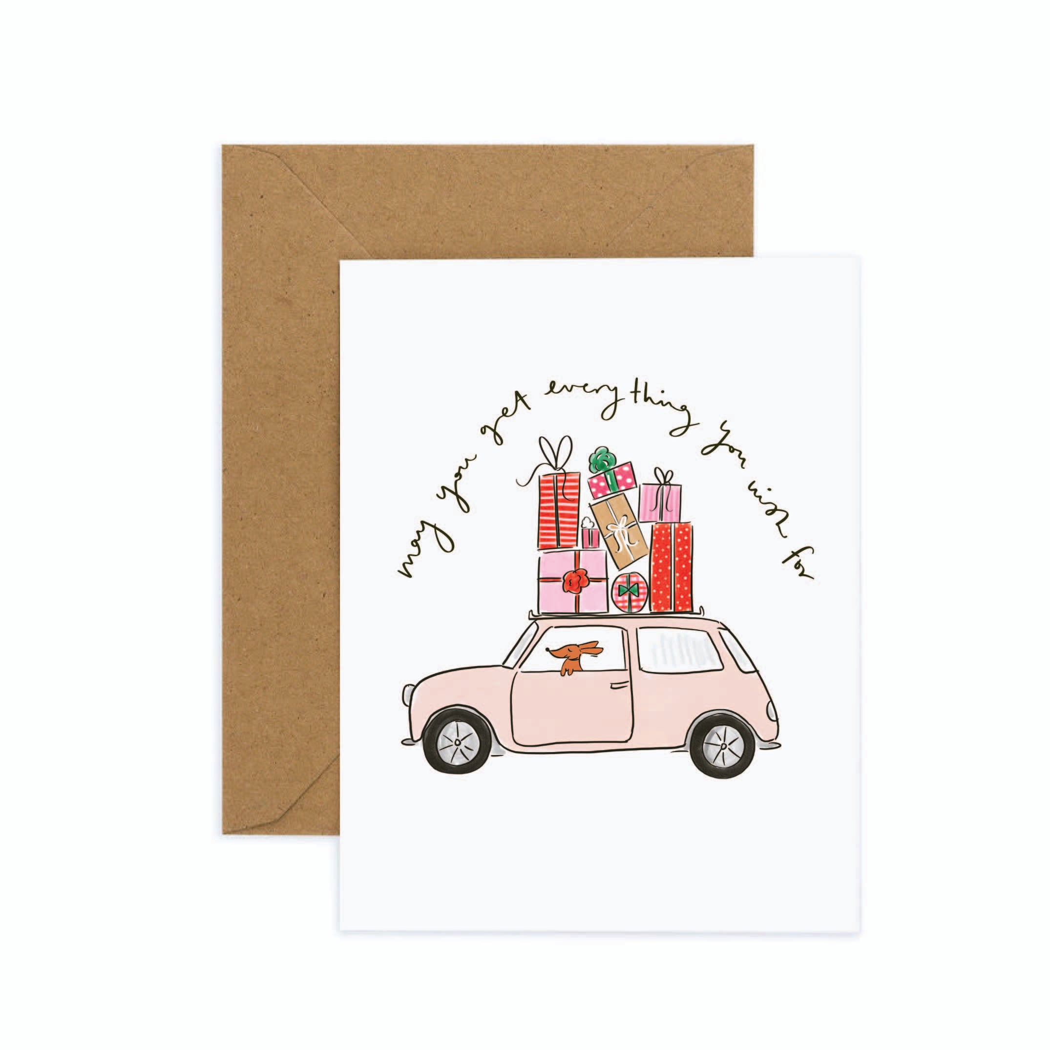 Miss Peahen Chrissy Car Card