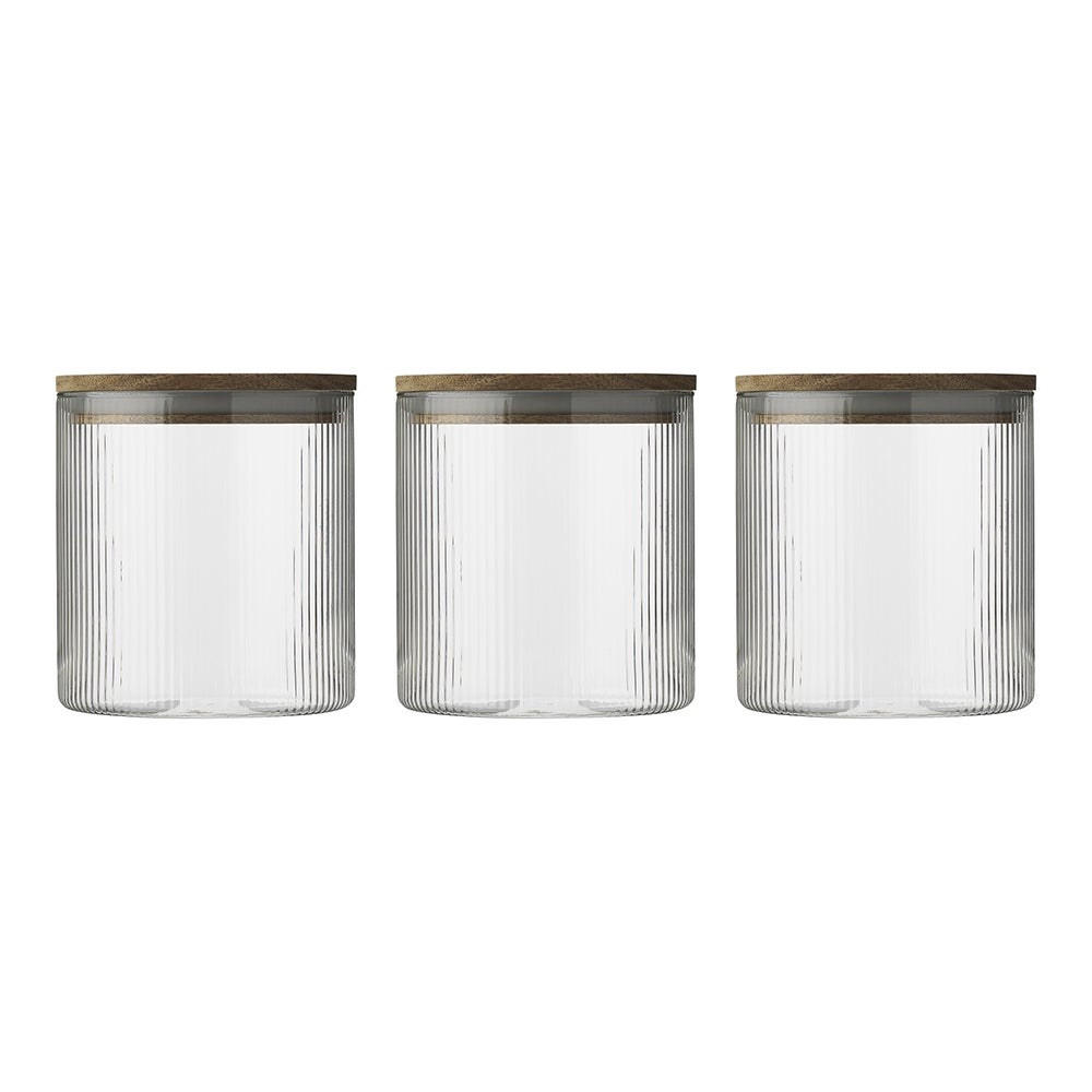 Ecology Infuse Round Canister Set 650ml 3pce