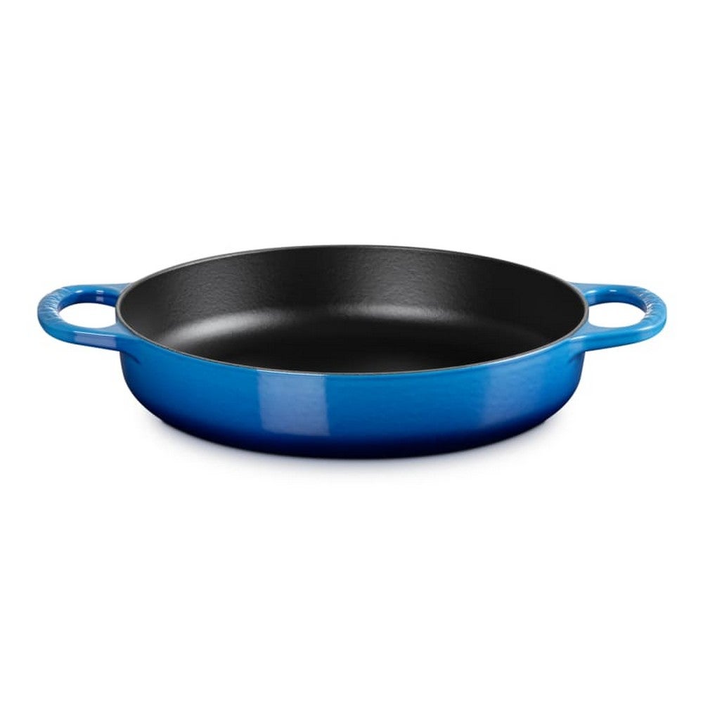 Le Creuset Signature Everyday Pan Azure Blue 28cm