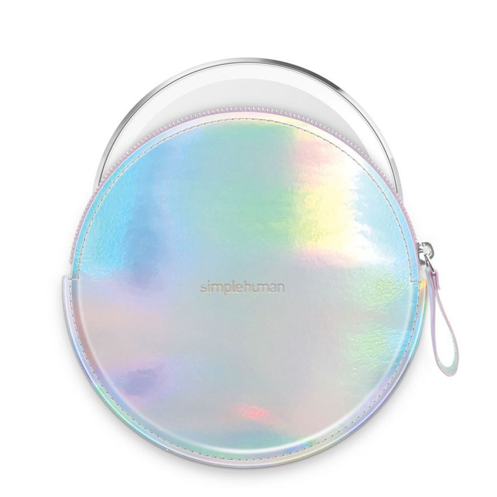 Simplehuman Sensor Mirror Compact Zip Case Iridescent