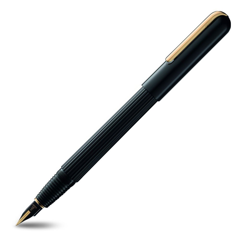 Lamy Imporium Fountain Pen Black & Gold