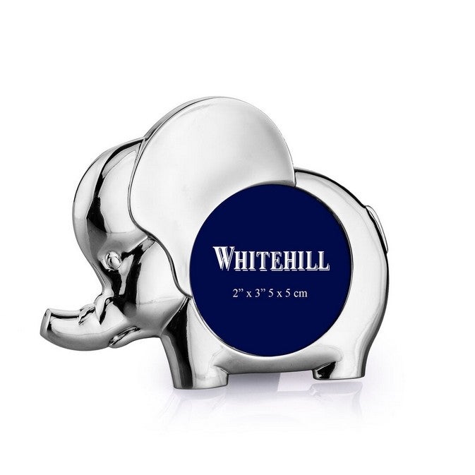Whitehill Baby Silverplated Elephant Photo Frame 5x5cm