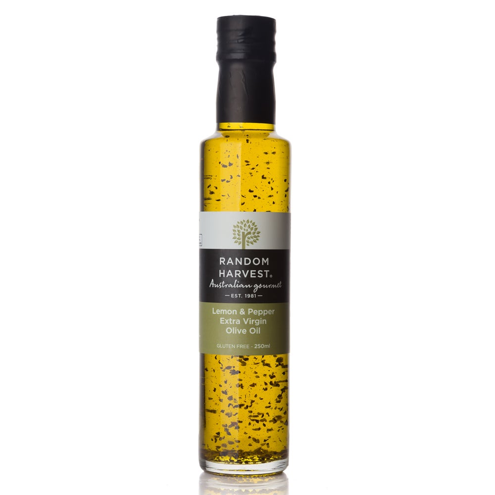 Random Harvest Lemon & Pepper Extra Virgin Olive Oil 250ml