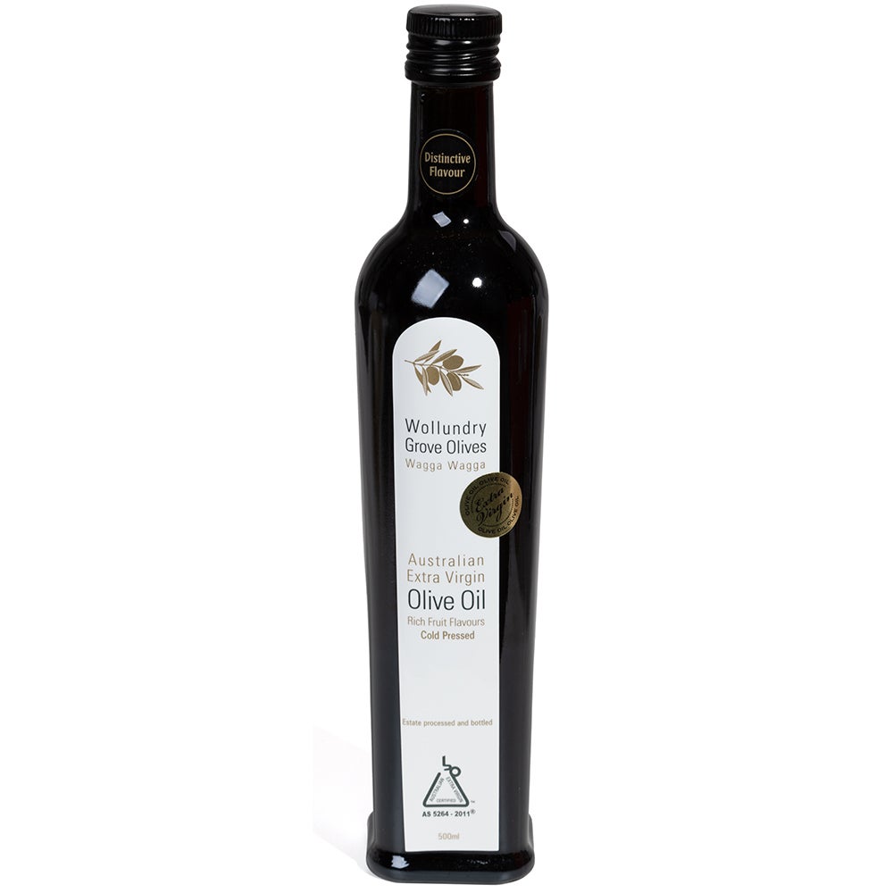 Wollundry Grove Extra Virgin Distinctive Olive Oil 500ml