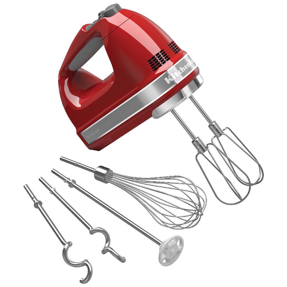 KitchenAid KHM926 Hand Mixer 9 Speed Empire Red