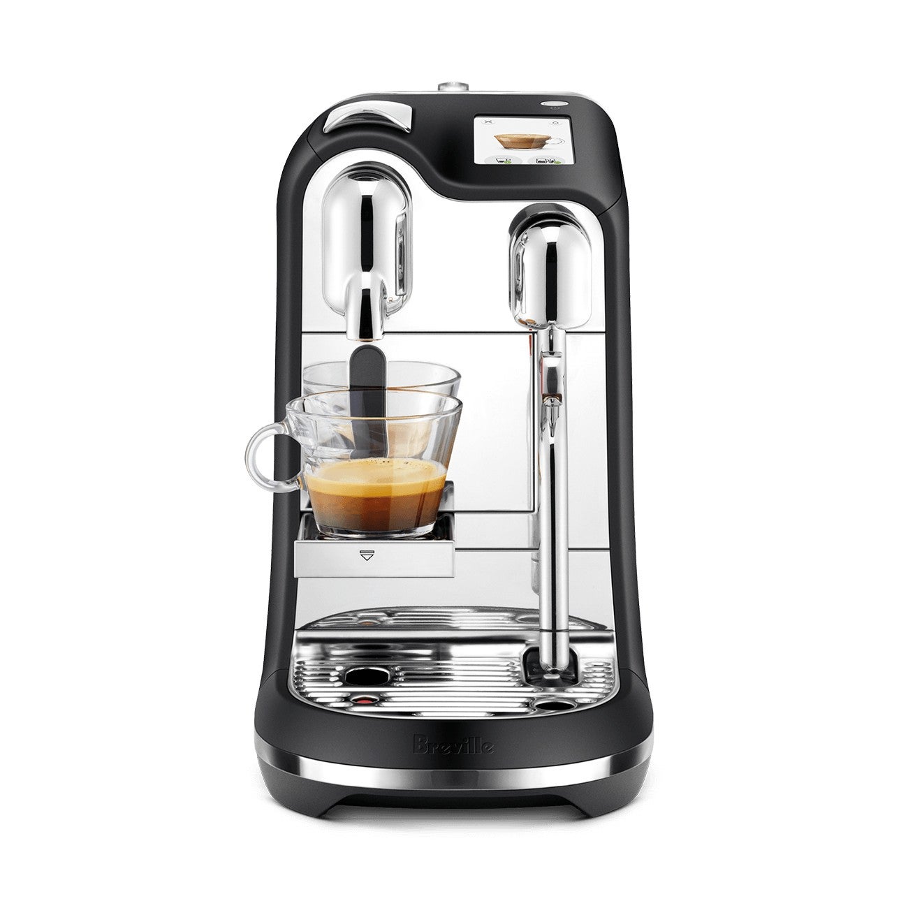 Breville Nespresso Creatista Pro Coffee Machine Black Truffle BNE900BTR