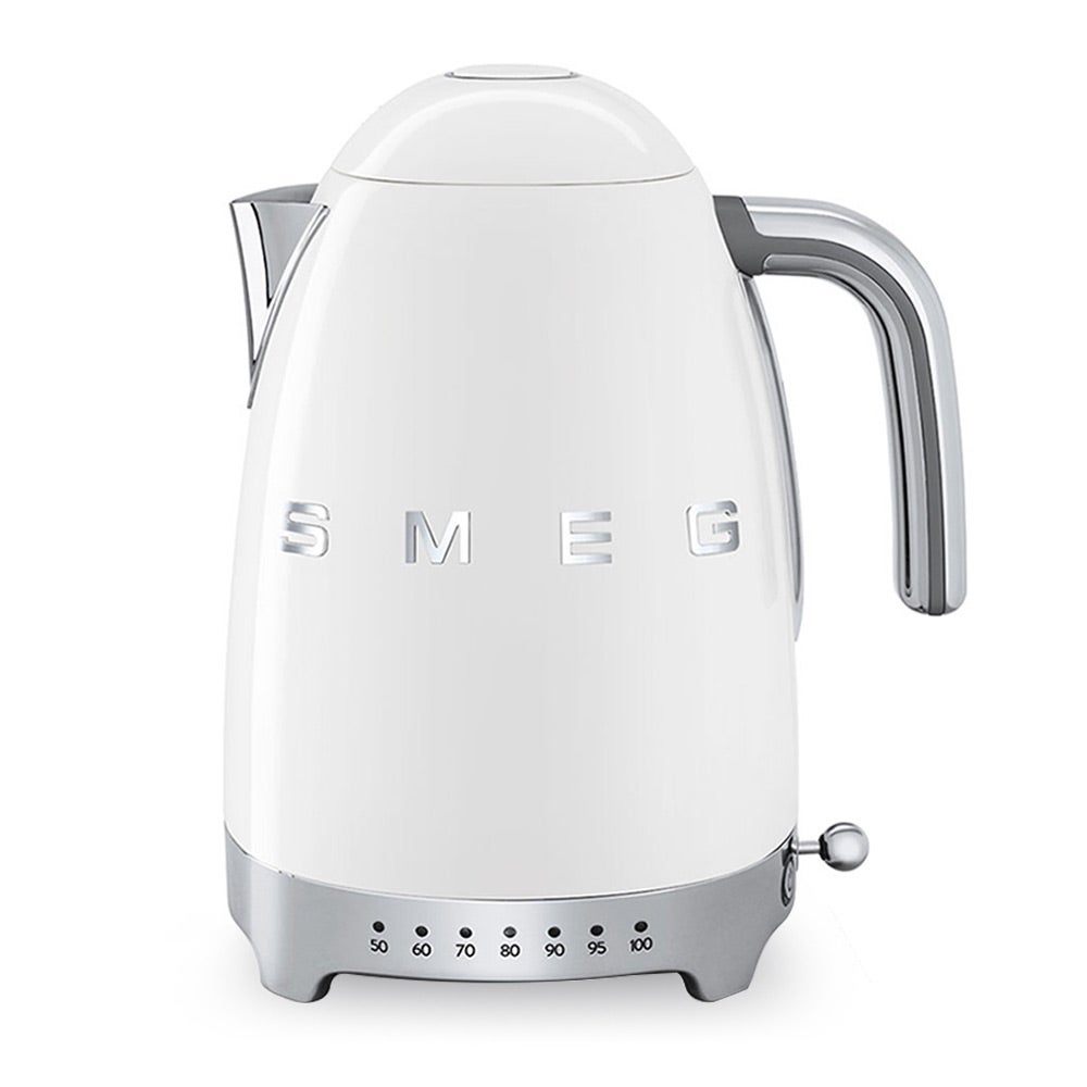 Smeg 50's Variable Temperature Kettle KLF04 White 1.7L