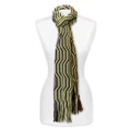 Missoni Knitted Wool Blend Scarf Extra Large Green