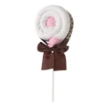 Baby Chocolate Lollipop Washer Pink